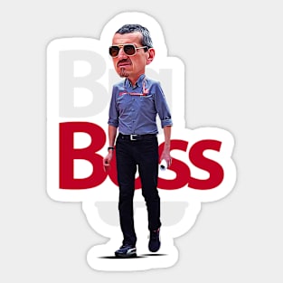 Günther Steiner - Big Boos Sticker